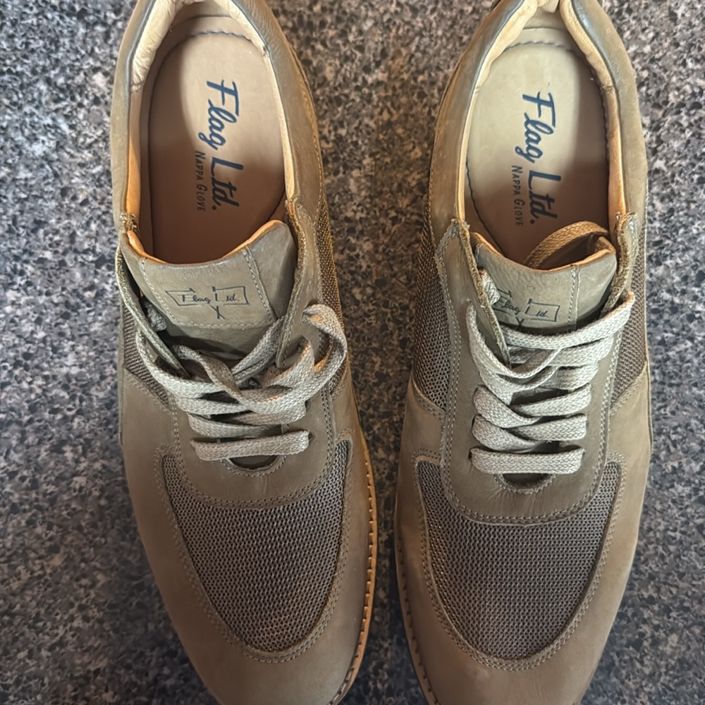 Brand New Flag Ltd. Men’s Loafers Beige - Picture 4 of 6